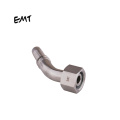 EMT 20441/20541 45 degree stainless steel 304 316L forged metric hydraulic hose connector elbow fittings